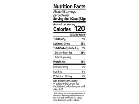 Mangia plant based meat substitute supplemental facts
